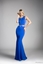 Picture of Women's Long Fitted Beading Sleeveless Mermaid Evening Gown Dress